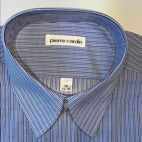 NWT, Pierre Cardin dress shirt, 16-34/35 - Picture 2 of 4